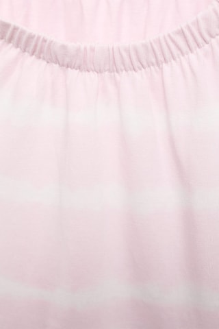 Robe en imprimé tie and dye - Mauve