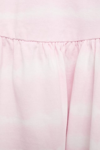 Robe en imprimé tie and dye - Mauve