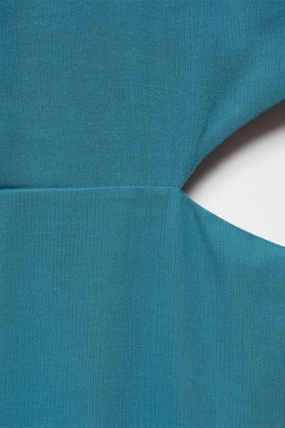 Robe longue halter - Turquoise