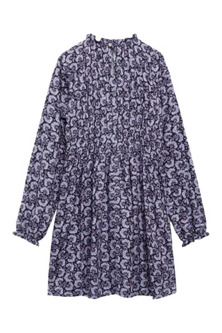 Robe à imprimé fleurs - Violet clair