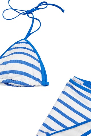 Bikini rayures - Blanc cassé