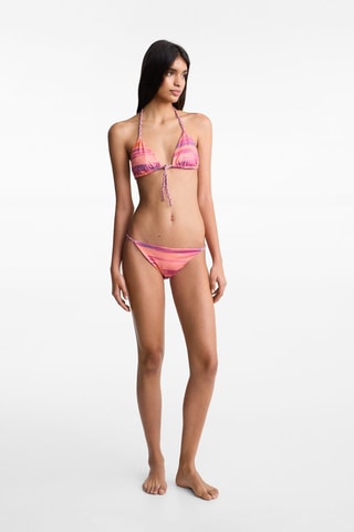 Bikini dégradé tresse - Orange