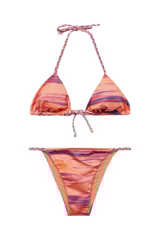 Bikini dégradé tresse - Orange