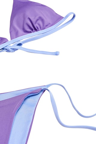 Bikini bicolore - Lilas