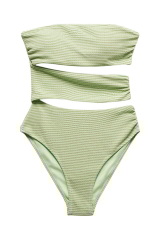 Maillot de bain détail ouverture - Citron vert