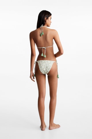 Bikini imprimé - Blanc cassé