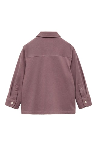 Chemise regular fit coton - Rouge foncé