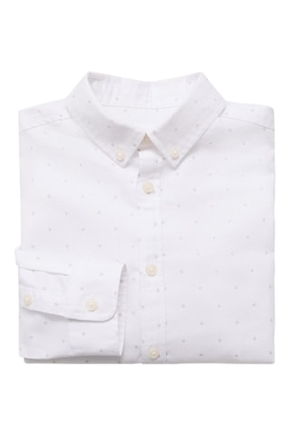 Chemise oxford en coton - Blanc