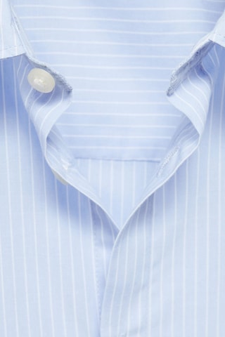 Chemise coton rayures - Bleu clair