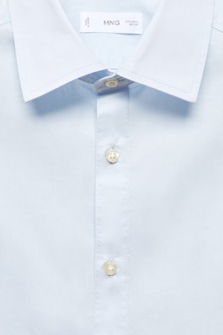 Chemise oxford en coton - Bleu