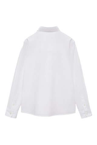 Chemise regular fit coton - Blanc