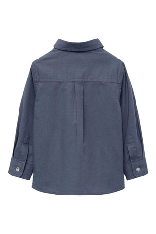 Chemise regular fit coton - Indigo