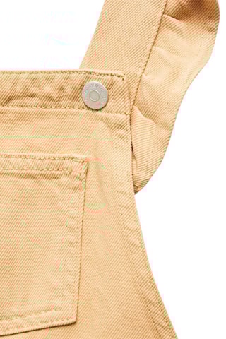 Salopette longue volants - Ocre