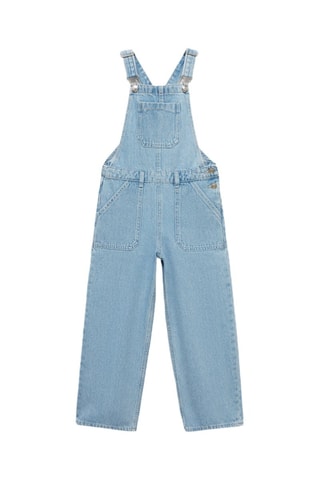 Salopette droite jean - Bleu clair