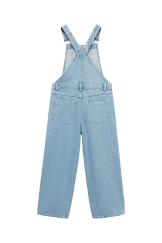 Salopette droite jean - Bleu clair