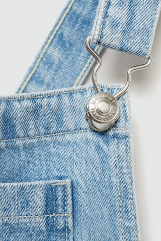 Salopette droite jean - Bleu clair