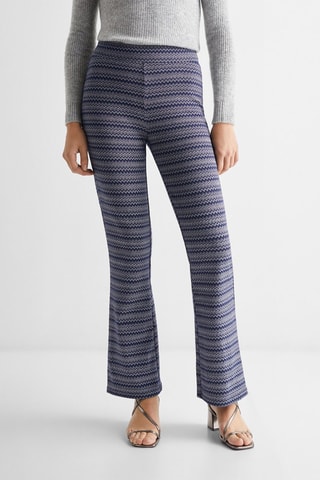 Leggings imprimés - Bleu marine