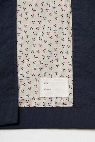 Trench classique ceinture - Bleu marine