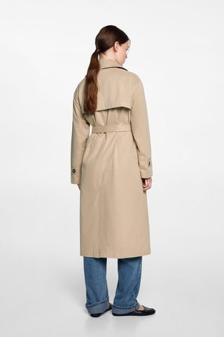 Trench classique ceinture - Beige