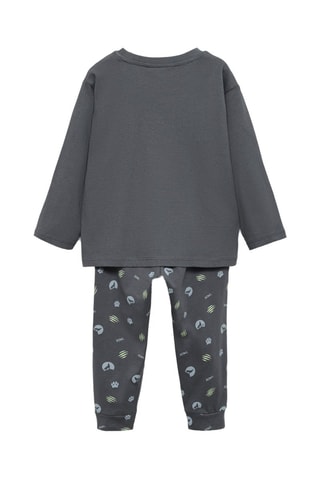 Pyjama Halloween masque - Anthracite