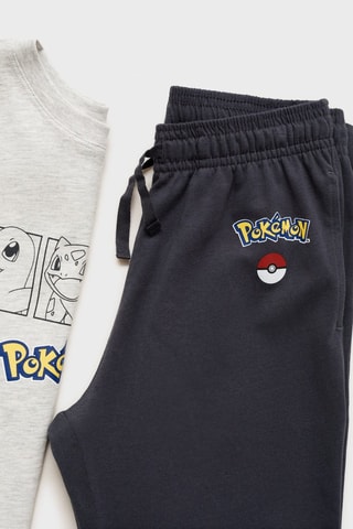 Pyjama Pikachu Pokemon - Anthracite