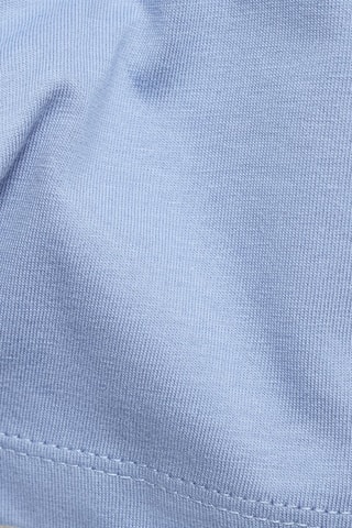 T-shirt manches longues imprimé - Bleu