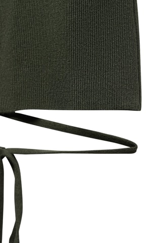 T-shirt maille noeud - Kaki