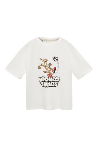 T-shirt Looney Tunes - Blanc cassé