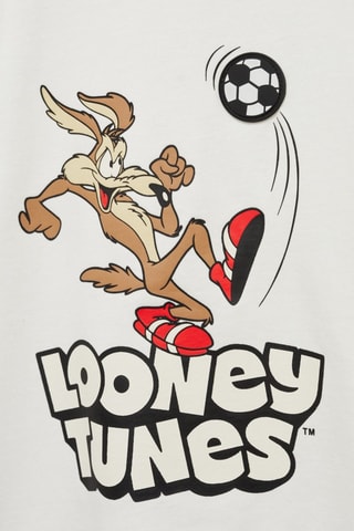 T-shirt Looney Tunes - Blanc cassé