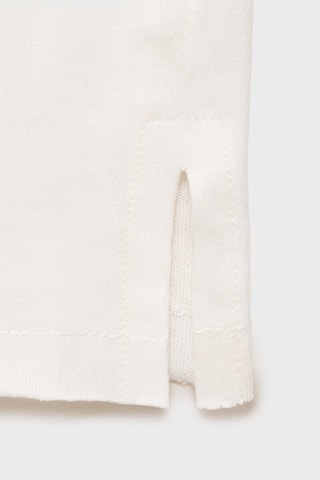 T-shirt imprimé pailleté - Blanc cassé