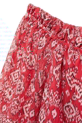 Blouse épaules découvertes - Rouge