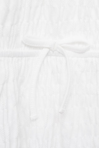 Blouse froncée noeuds - Blanc cassé