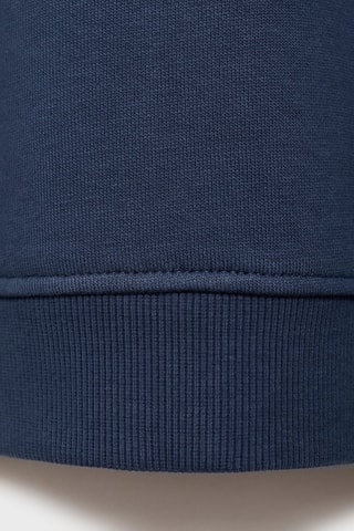 Sweat-shirt perlé - Bleu marine