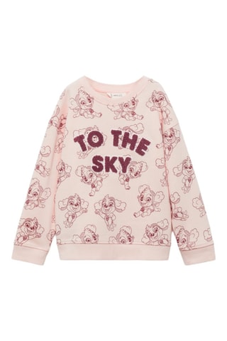 Sweat-shirt Pat'Patrouille - Rose