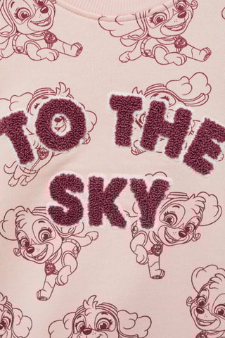 Sweat-shirt Pat'Patrouille - Rose