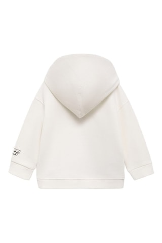 Sweat-shirt Looney Tunes - Blanc cassé