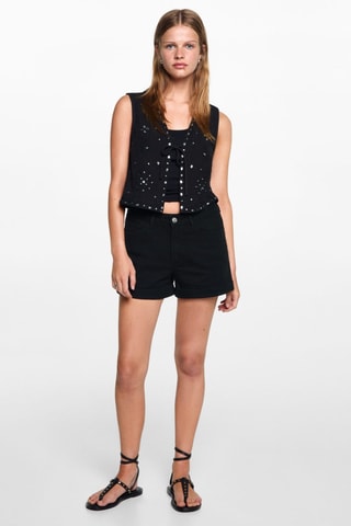 Short revers - Noir