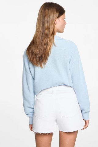 Short clouté - Blanc cassé