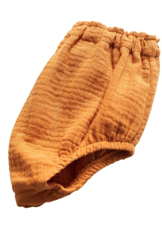 Short coton - Moutarde