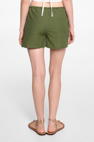 Short lin noeud - Kaki