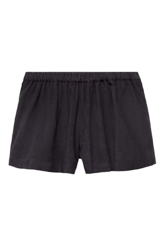 Short velours côtelé - Anthracite