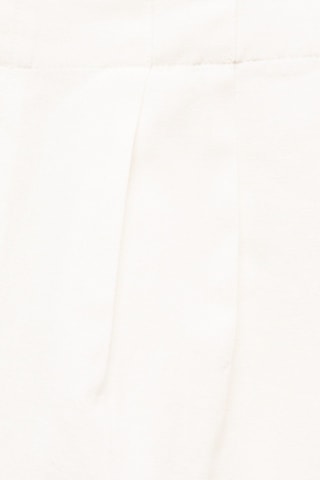 Short lin pinces - Blanc cassé