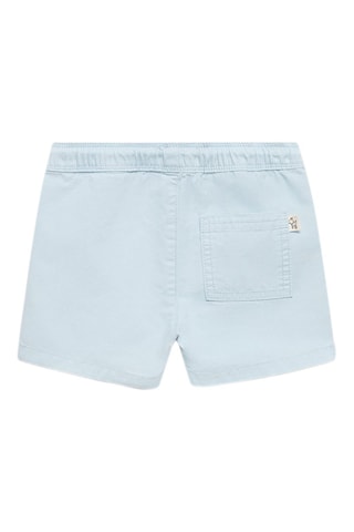 Bermuda taille élastique - Ciel