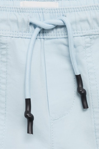 Bermuda taille élastique - Ciel