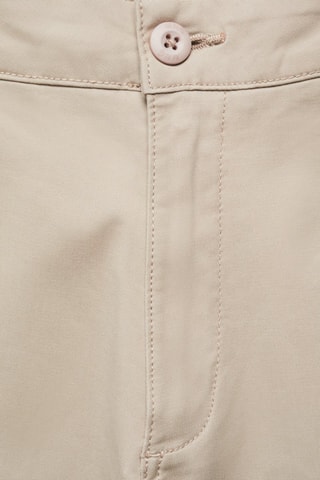 Bermuda slim-fit coton - Beige