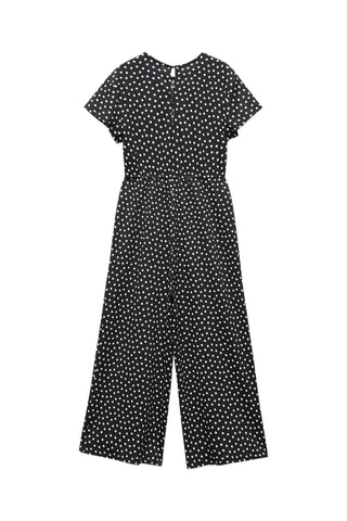 Combinaison à pois - Noir