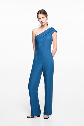 Combinaison asymétrique - Bleu