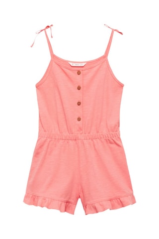 Combi-short coton - Rose fluo