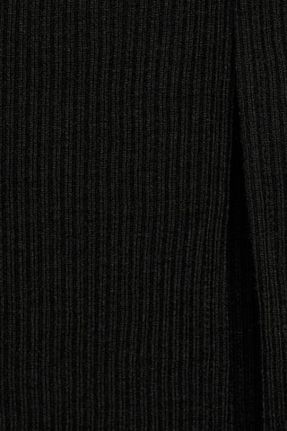 Jupe longue maille - Noir