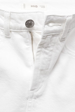 Minijupe en jean - Blanc cassé